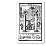Colonnes du Temple de Salomon. 1695