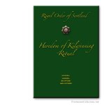  Heredom Of Kilwinning .  Royal Order Of Scotland . Rituel ma&ccedil;onnique