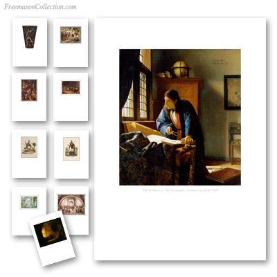  Art Ma&ccedil;onnique. S&eacute;rie 2. Cartes Postales ma&ccedil;onniques.