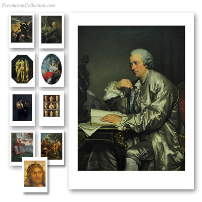  Art Ma&ccedil;onnique. S&eacute;rie 3. Cartes Postales ma&ccedil;onniques.