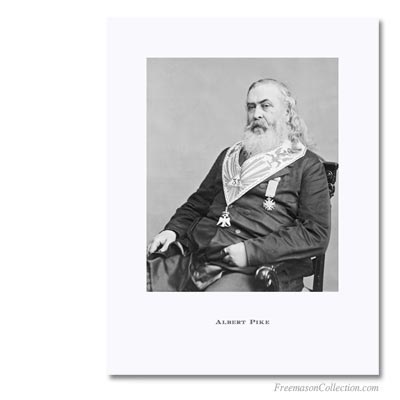 Albert Pike, Souverain Grand Commandeur du Rite Ecossais pour la Juridiction Sud des Etats-Unis