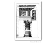 Colonne Corinthienne. Encyclopédie Diderot & d'Alembert, 1751-1777