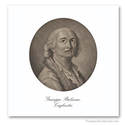 Cagliostro.  Joseph Balsamo, aventurier et fondateur de la Maçonnerie Egyptienne