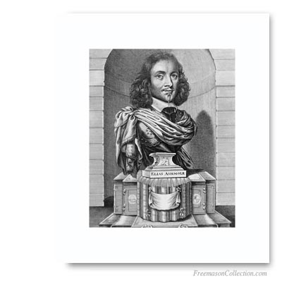 Elias Ashmole, Premier franc-maçon anglais, initie en 1646 à Warrington