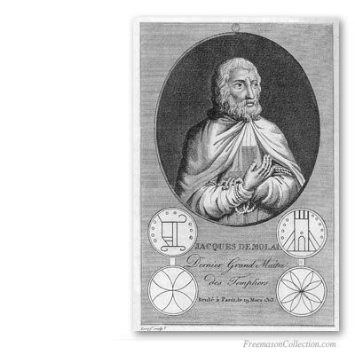 Jacques de Molay, dernier Grand Maitre des Templiers