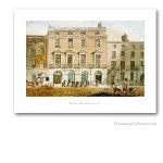 Freemason's Tavern à Londres, J. Nixon. Circa 1800