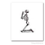 Le Squelette en Prières, XIXème