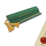 Etui de Patentes de Mariniers / Nautoniers de l'Arche Royale Personnalisable au Nom de votre Loge. Franc-maçonnerie