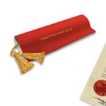 Etui de Patentes Rite Ecossais Ancien et Accepté. REAA Personnalisable au Nom de votre Loge. Franc-maçonnerie