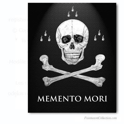 Tableaux de Loge MEMENTO MORI - Régime Ecossais Rectifié -