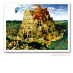 La Tour de Babel, Bruegel L'Ancien, 1563. Franc-maçonnerie