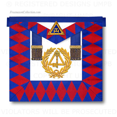 Arche Royale, Arc Royal Tablier Officier National - Decors de l'Arche Royale, Arc Royal