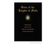 Order of Knights of Malta Ritual. Knights Templar. Rituel ma&ccedil;onnique