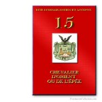 15° Chevalier d'Orient ou de l'Epée. Rite Ecossais Ancien et Accepté. Franc-maçonnerie