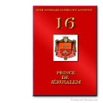 16° Prince de Jérusalem. Rite Ecossais Ancien et Accepté. Franc-maçonnerie