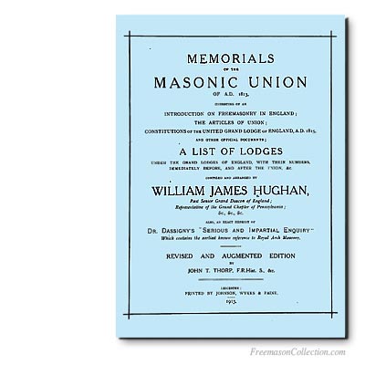 William James Hugan, Memorial of the Masonic Union.