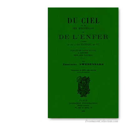 Le Ciel et ses Merveilles et l'Enfer. Franc-maçonnerie